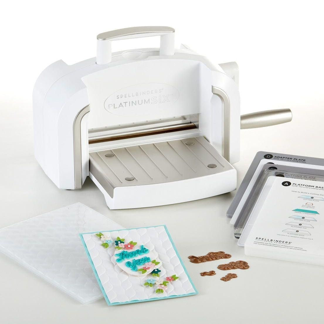 New & Improved Platinum SIX Machine with Universal Plate System - 6 New & Improved Platinum SIX Machine with Universal Plate System - 6