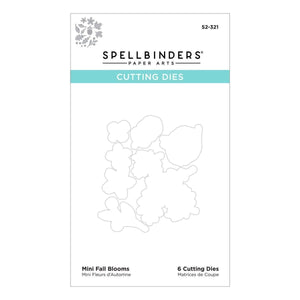 Mini Fall Blooms Etched Dies from the Fall Traditions Collection (S2-321) Product Packaging