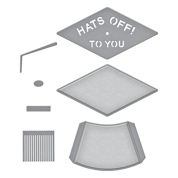 Hats Off to You Etched Dies