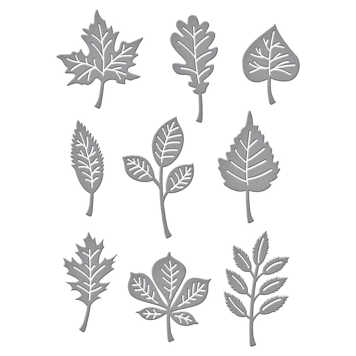 Autumn Leaves Etched Dies | Fall Traditions Collection