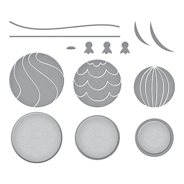 Color Block Balloons Etched Dies from the Birthday Celebrations Collection (S4-1201) colorization. 