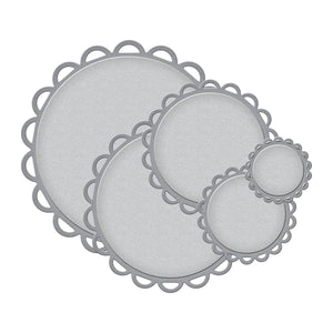 Nestabilities Lacey Circles Etched Dies
