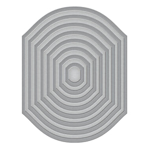 Mirrored Arch Labels Etched Dies