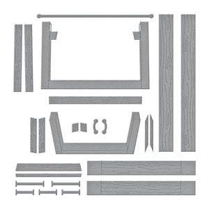 Propagation Garden Frames Etched Dies from the Propagation Garden Collection by Annie Williams