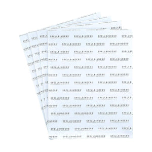 White Liner Sheets - 8.5" x 11" - 4 Pack
