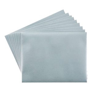 A2 Brushed Silver Envelopes - 10 Pack from the Sealed By Spellbinders Collection