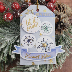Winter Wonderland Printed Die Cut Sentiments from Winter Wonderland Collection