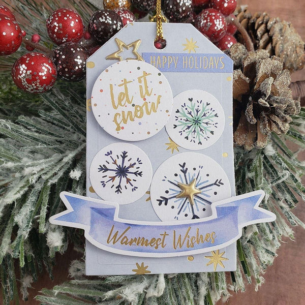 Winter Wonderland Printed Die Cut Sentiments from Winter Wonderland Collection