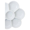Yasutomo 7 Section Flower Porcelain Dish partial
