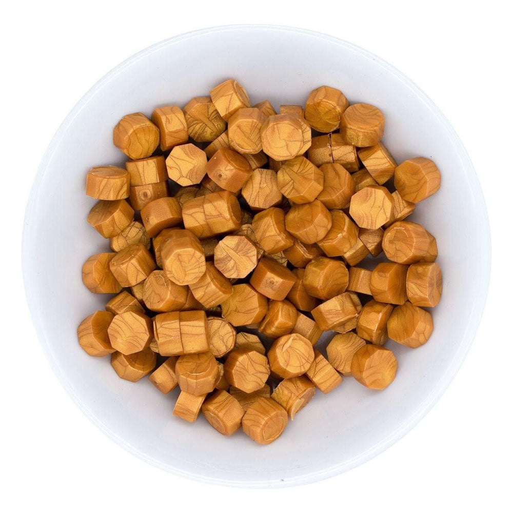 Gold Wax Beads