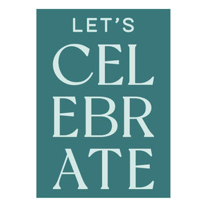 Let's Celebrate Wax Seal Stamp by Yana Smakula