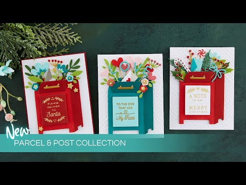 Parcel & Post Christmas Decorations Etched Dies
